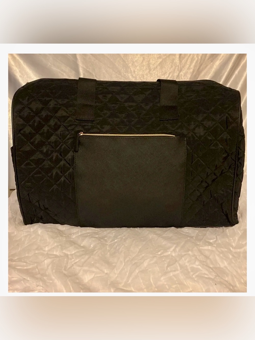 NWT - DSW - Black Quilted Travel Weekender Bag